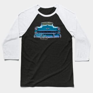 1954 Chevrolet Bel Air 2 Door Sedan Baseball T-Shirt